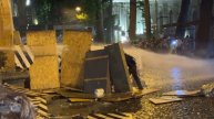 В Минздраве Грузии сообщили, что восемь человек пострадали на митинге против законопроекта