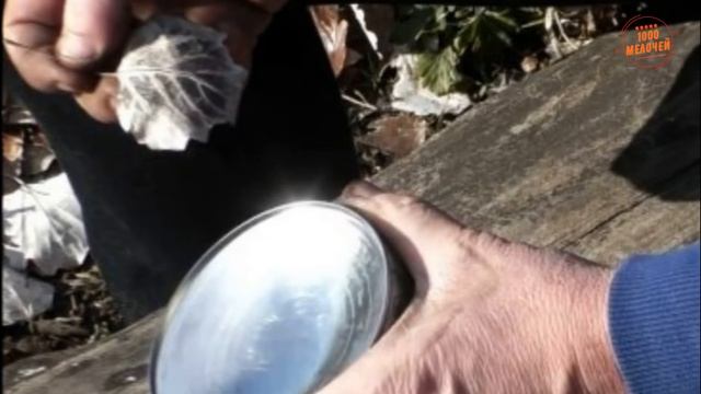 Как при помощи консервной банки разжечь костер.