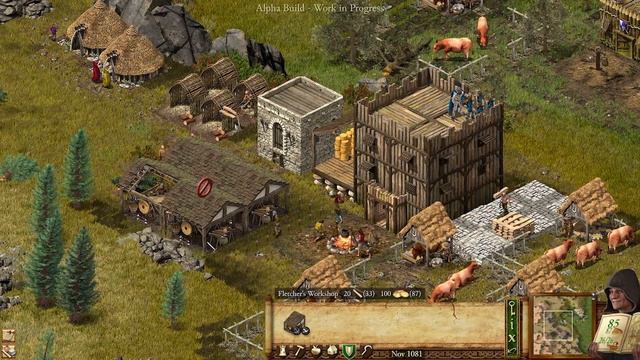 New Game : Stronghold Definitive Edition Defense vs Rat | Game play