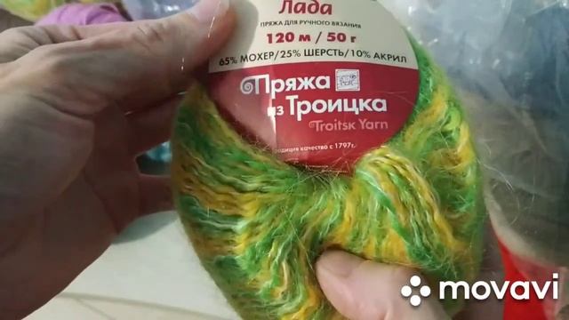 Мои запасы пряжи. Часть 3. Зимняя.