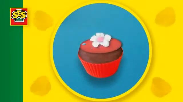 SES CREATIVE Набор пластилина с формами и инструментами Пирожные