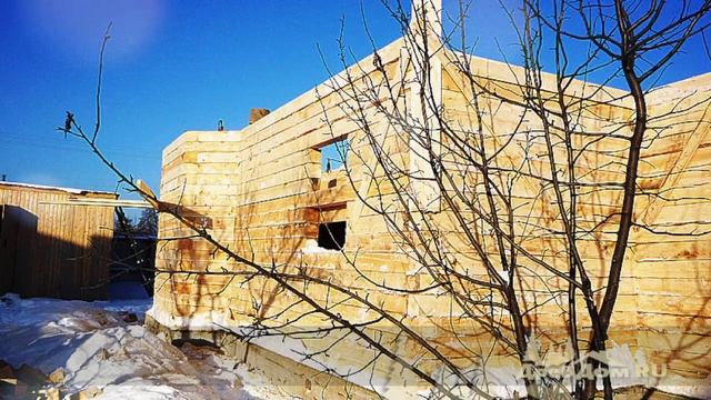 Дом из бруса в деревне Шишовка