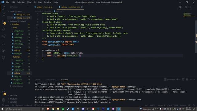Django beginners tutorial #1 - Setup and Hello World