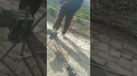Ямобур .(электродвигатель+червячный редуктор+шнек+сверло)