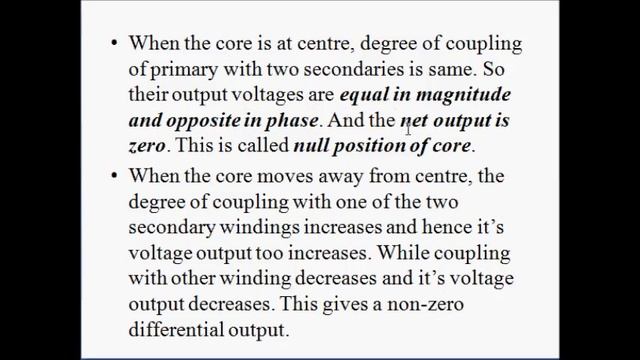 Linear Variable Differential Transformer (LVDT)