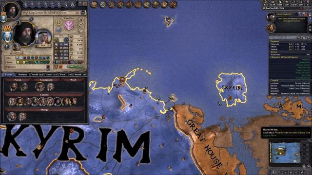 CK2 Elder Kings - Nords of Skyrim #59 - Huki's Rebellion