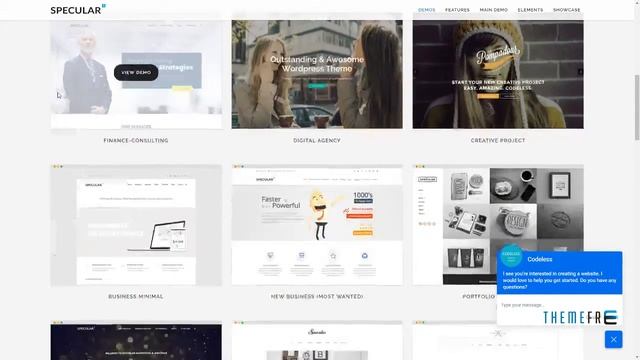 Specular - Responsive Multi-Purpose Business Theme      Tracey Tyson