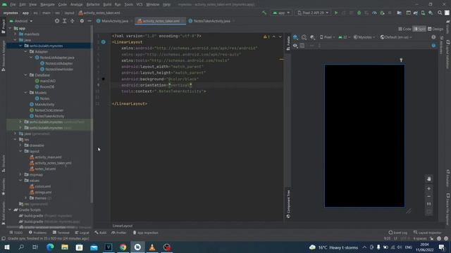 Приложение Заметки на Java в Android Studio. Урок 11.