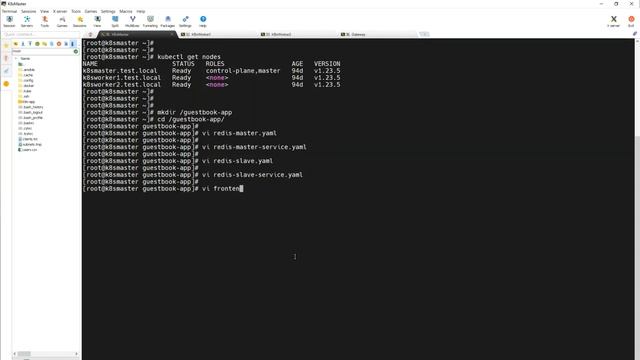 GuestBook Application Deploy on Kubernetes
