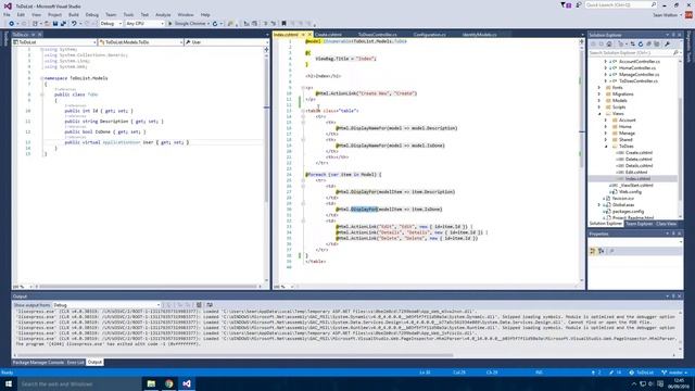 Making a ToDo List Web Application with ASP.NET MVC - Part 3