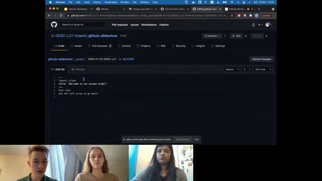 First day on GitHub: Workshop at LUT