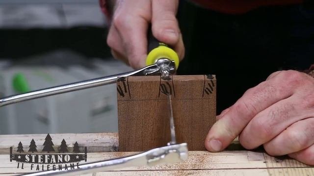UNIONE A CODA DI RONDINE APERTA - Tutorial completo per Fai Da Te