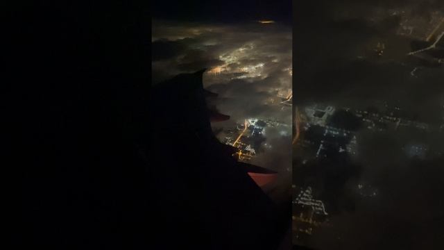 Странное свечение над Санкт-Петербургом