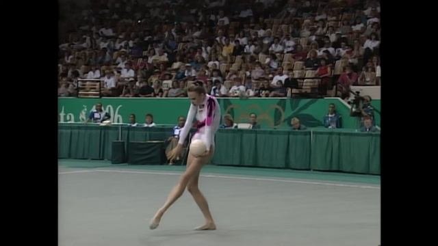 Выступление Екатерины Серебрянской с мячом. Финал