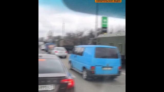 Блокпосты и пробки в Киеве ...No comment... 24 02 22