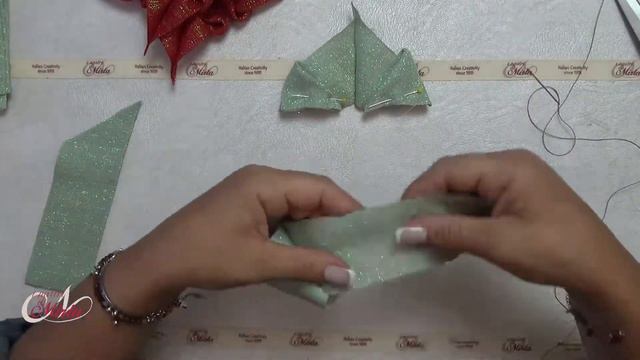 ETOILE fiore con IL CENCIO IRIDESCENTE by I Nastri Di Mirta