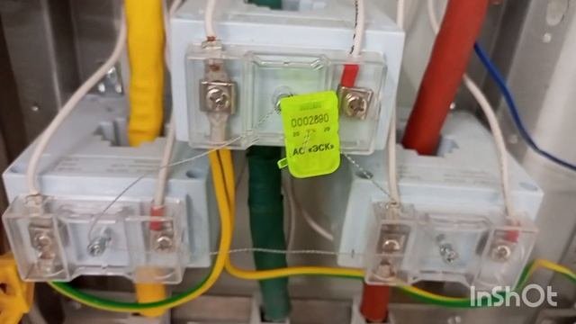 трансформатор тока в щите учёта