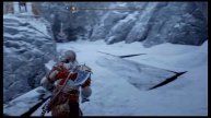 God of War Ragnarök glitch - Freya the Running Woman