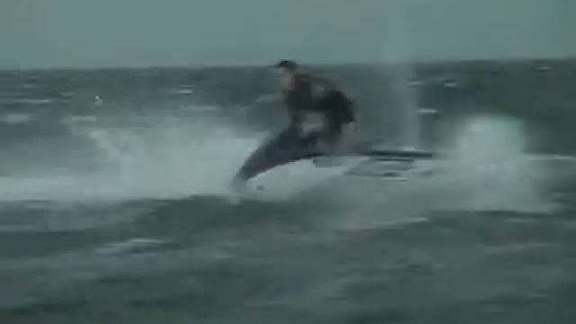 Ride in a storm with lightning Yamaha GP1200
