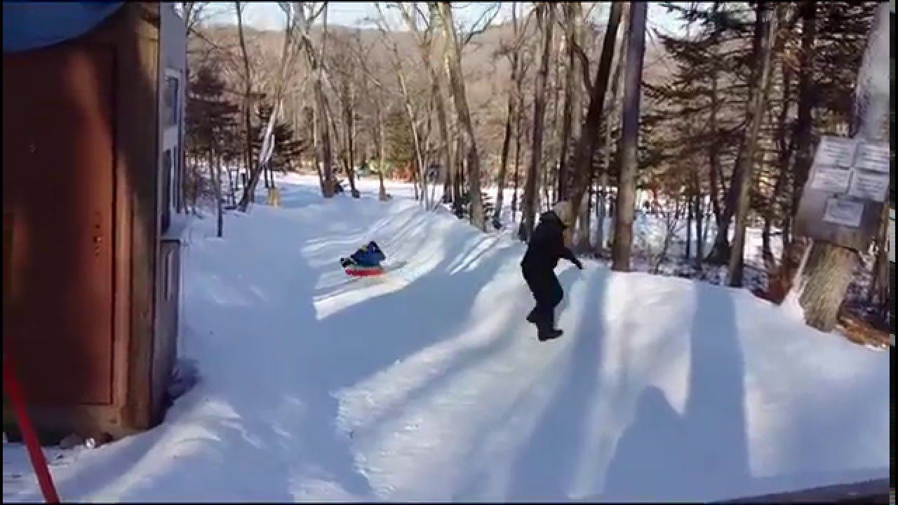 покатушки на тюбингах, комета!