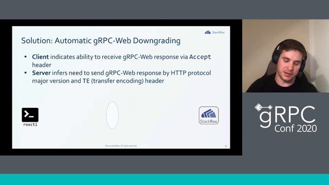 Talking to Go gRPC Services Via HTTP/1 - Malte Isberner, StackRox Inc. & StackRox GmbH