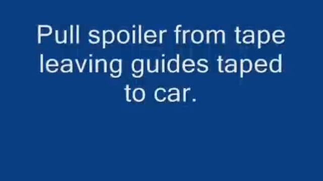 2014 Nissan Altima spoiler installation guide
