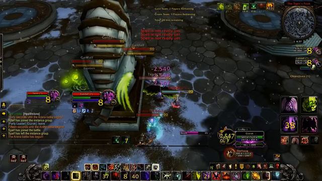 WoW 5.4.2 Demonology Warlock Solo Arena's (Gizrak)