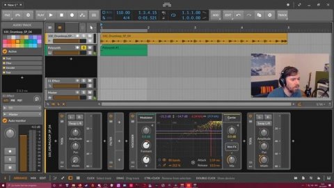 ? Vocoder with Drum Synthesis & Reverb Effects - Bitwig Tutorial