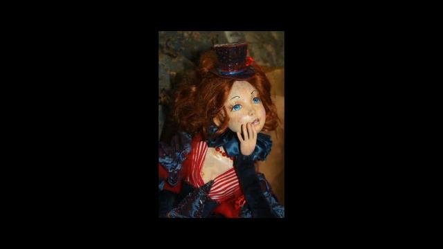 Мастер-класс. Авторская будуарная кукла "Марина".