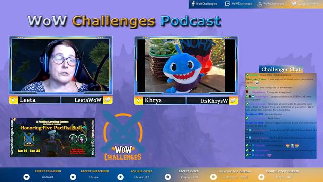 WoW Challenges Podcast - Ep.325 - Down With The Sickness