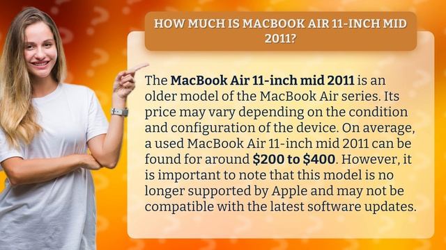How much is MacBook air 11-inch mid 2011?