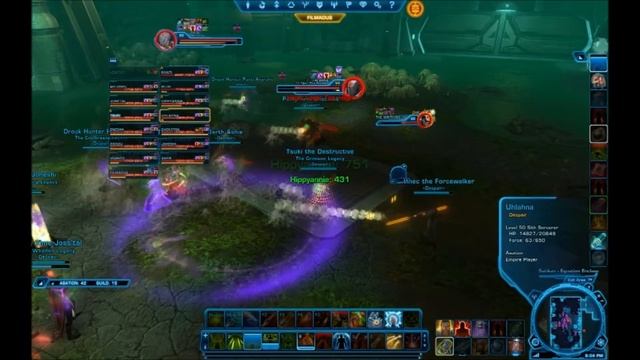 Star Wars: The Old Republic 16-man Terror from Beyond Story Mode Boss Fight 1