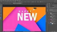 Happy New Year Banner Design For Sport | Photoshop Tutorial | Sports Banner Design in photoshop |