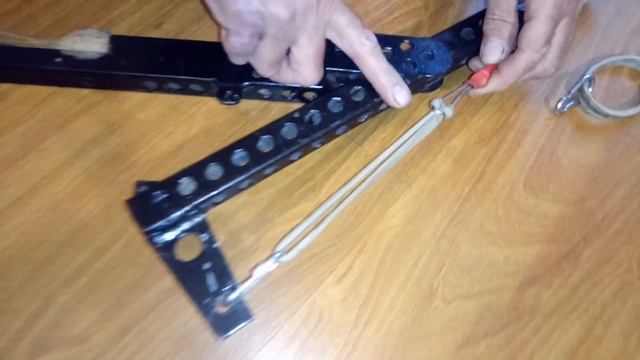 Блочный лук своими руками на резиновой тяге  Block bow with their own hands on rubber draft
