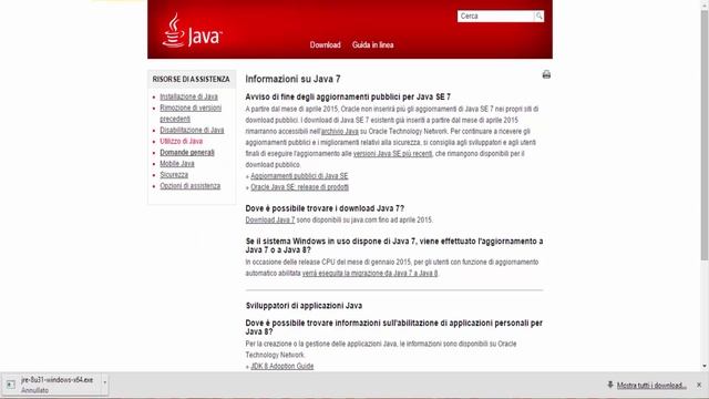 Tutorial [ITA] : Come installare java 7 64 Bit