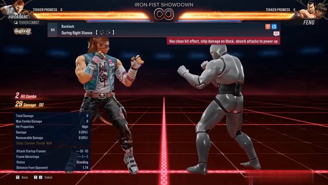 Tekken 8 - Hwoarang Complete Movelist with Frame Data!