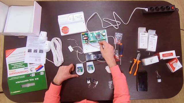 GSM сигнализация ИПРо-6 Проводной набор Контроль Проникновения