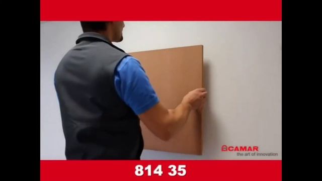 CAMAR - zawieszka 814.35 do paneli i luster jak działa, montaż