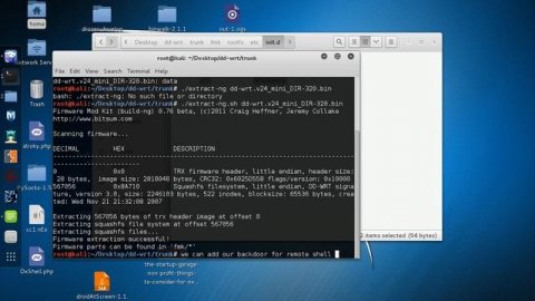 firmware mod kit tutorial | penteration testing