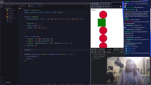 Rediff Veille JS : Animer avec motion one