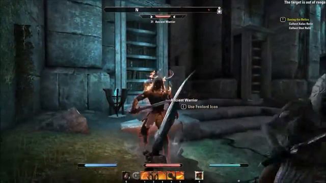 The Elder Scrolls Online - First Person Gameplay - Gandranen Ruins