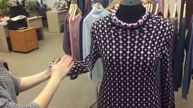 Milana Style. Туника вязаная. Модель 015674. Размеры 48 - 58.