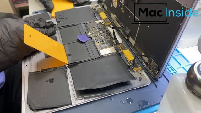 Cambio de batería de MacBook ? modelo A1534 cambio de batería. #apple #macinside #macbook #chile