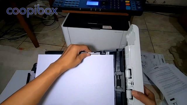Unboxing Paper Feeder PF-1100 for Kyocera M2540dn M2040dn M2640dn.