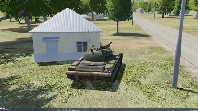 Бой за село Жанхотеко в DCS Огневой рубеж