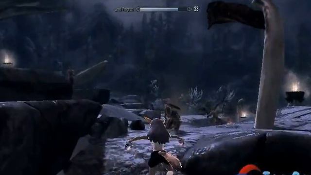 Skyrim Tera Elin Lets Defeat Alduin