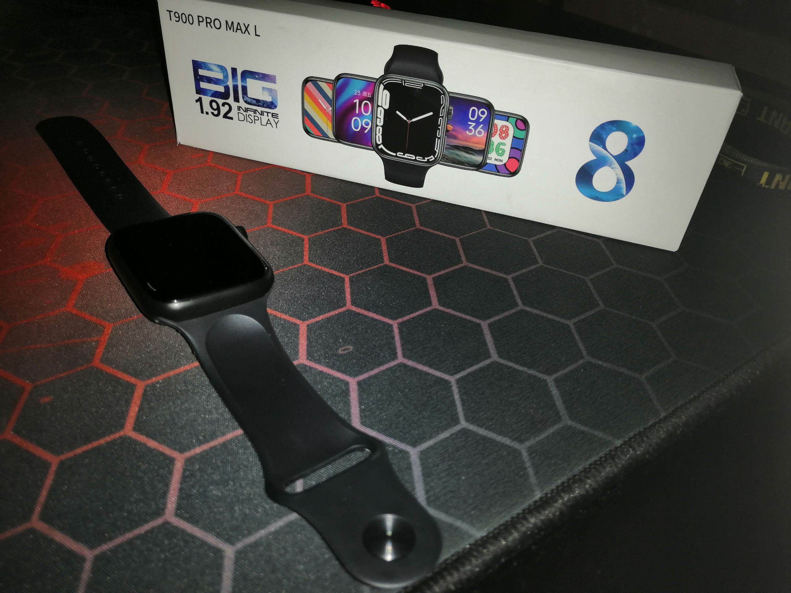 Распаковка и обзор на Smart Watch 8 T900 Pro Max L Redsen
