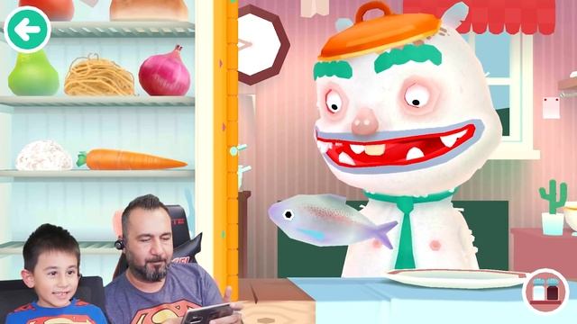 EN İĞRENÇ YEMEKLERİ YAPTIK! | EGEMEN KAAN İLE TOCA KITCHEN 2 OYNUYORUZ