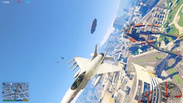 ОГРОМНЫЙ ПРИШЕЛЕЦ НАПАЛ НА ЛОС САНТОС В ГТА 5! ВТОРЖЕНИЕ ИНОПЛАНЕТЯН! - GTA 5 МОДЫ ГТА 5 ОБЗОР МОДА
