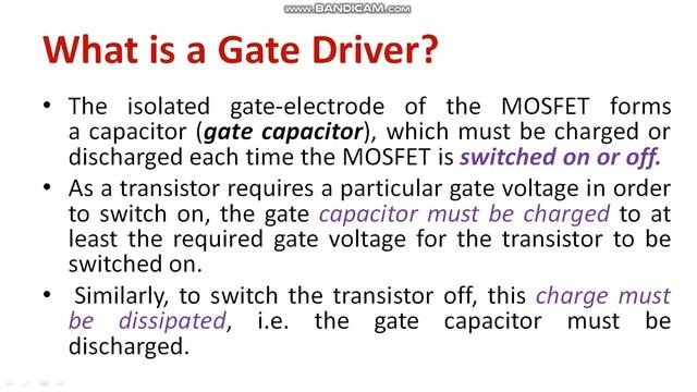 Gate Driver Circuits Types of Gate Drivers Gate Driver ICs & Applications Power Electronics EEE/ECE
